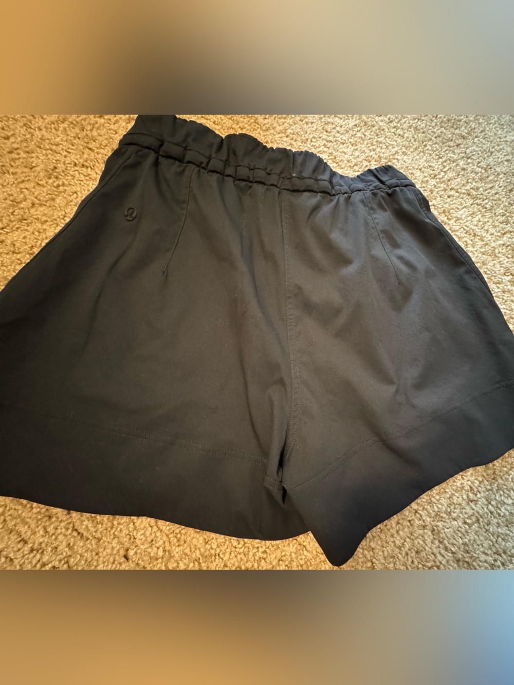 lululemon high waisted cinchable shorts - Picture 2 of 4